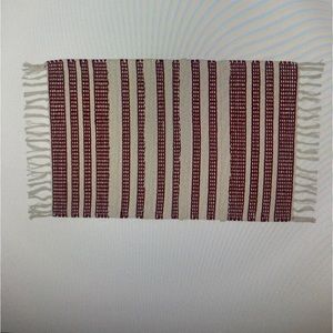 Tassel decorative rug. New, never used